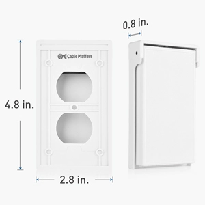 Standard Size AC Outet Compatible