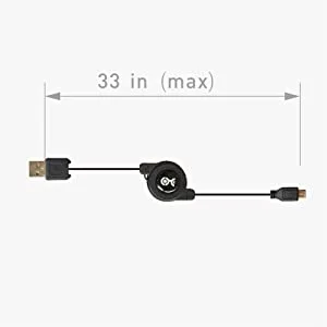 Cable Matters 2-Pack Retractable Micro USB Cable - 2.5 Feet … 