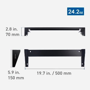 1U Wall Mount Rack Patch Panel Bracket