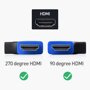90 Degree and 270-Degree 8K HDMI Adapters 