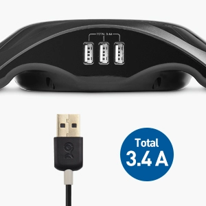 Wireless Charging Station with USB and Surge Protection