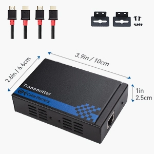 1080P HDMI Extender over Cat6 Ethernet cable to 60M HDMI rj45 Extension  Audio Video Sync Transmitter