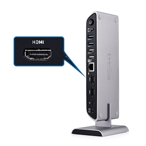 USB-C Dock with Dual HDMI