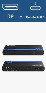 Thunderbolt 3 Dock with DP