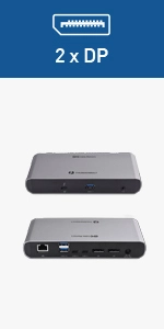 Thunderbolt 3 Dock with Dual DP