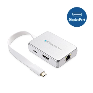 USB-C Multiport Hub with DisplayPort 1.4