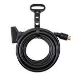 Cable Matters 3-Prong 30A to 15A Generator Power Adapter Cord 25 Feet (NEMA L5-30P to 3 x NEMA 5-15R)