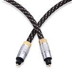 Cable Matters Braided Toslink Digital Optical Audio Cable