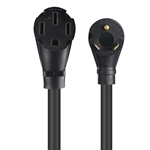 Cable Matters 3-Prong 30A to 50A RV Power Adapter (NEMA TT-30P to NEMA 14-50R)