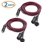 Cable Matters 15A Cigarette Lighter Power Extension Cord - 15 Feet