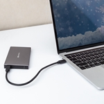 Cable Matters Aluminum 10Gbps USB C Hard Drive Enclosure for 2.5 inch SSD/HDD