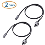 Cable Matters 2-Pack ATX PC Motherboard 2-Pin Power SW Cord - 20 Inches