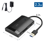 Cable Matters 10Gbps USB 3.1 Multiport Data Hub with USB, UHS II Card Reader, and SATA