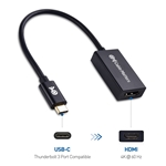 Cable Matters Aluminum USB-C to HDMI Adapter - 4K Ready