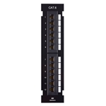 Cable Matters [UL Listed] 12-Port Cat6 Vertical Mini Patch Panel with 89D Bracket