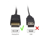 Cable Matters 2-Pack DisplayPort to DVI Adapter