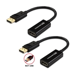 Cable Matters 2-Pack DisplayPort to HDMI Adapter