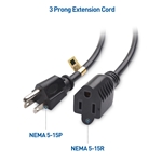 Cable Matters 16 AWG Heavy Duty AC Power Extension Cord (NEMA 5-15P to NEMA 5-15R)