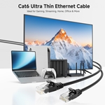 Cable Matters 5-Pack Ultra Slim Cat6 Snagless Ethernet Patch Cable