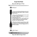 Cable Matters 2-Pack USB-C to USB 3.1 Cable 3.3 Feet