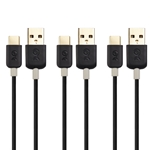 Cable Matters 3-Pack Slim Series USB-C to USB Cable