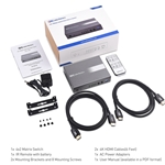 Cable Matters 4x2 4K 60Hz HDMI Matrix Switch