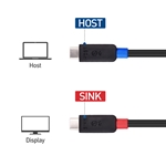 Cable Matters Full Feature Active USB-C Cable with 10 Gbps Data, 4K Video and 60W Charging Support 