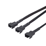 Cable Matters 2-Pack 4 Pin PWM 3 Fan Splitter Cable – 12 Inches