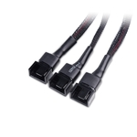 Cable Matters 2-Pack 3-Fan Splitter Cable with SATA Power - 16 Inches