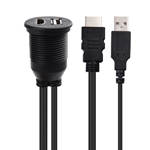 Cable Matters Car Stereo HDMI and USB Port Extender Cable 3 Feet