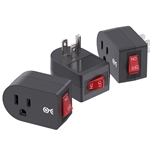 Cable Matters 3-Pack Grounded Outlet with Switch