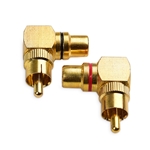 Cable Matters 2-Pack Right Angle RCA Adapters