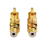 Cable Matters 2-Pack Right Angle RCA Adapters