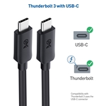 Cable Matters USB-C Cable with 5Gbps, 4K Video Resolution, 100W Power Delivery