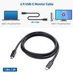 Cable Matters USB-C Cable with 5Gbps, 4K Video Resolution, 100W Power Delivery