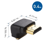 Cable Matters 270 Degree Right Angle HDMI Adapter