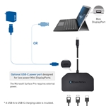 Cable Matters Triple 4K Mini DisplayPort MST Hub with Dual DisplayPort and HDMI