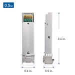 Cable Matters 2-Pack 1000BASE-SX SFP to LC Fiber Transceiver Modular