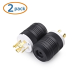 Cable Matters 2-Pack 4 Prong Replacement (NEMA L14-30P) Plugs