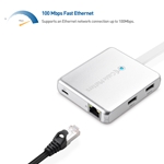 Cable Matters Pro Series USB-C Multiport Hub with Dual Video