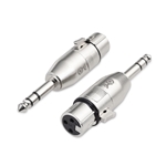 Cable Matters 2-Pack 6.35mm 1/4 Inch TRS to XLR Adapter