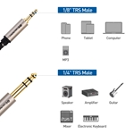 Cable Matters 1/4" TRS Male to 1/8" TRS Male Stereo Cable