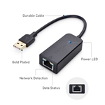 Cable Matters USB to Ethernet Adapter for Switch