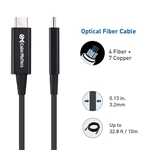 Cable Matters Fiber Optic Thunderbolt 3 Cable for Mac