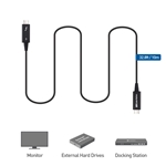 Cable Matters Fiber Optic Thunderbolt 3 Cable for Mac