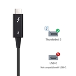 Cable Matters Fiber Optic Thunderbolt 3 Cable for Mac