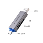 Cable Matters USB-A & USB-C Dual-Slot SD Card Reader