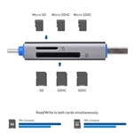 Cable Matters USB-A & USB-C Dual-Slot SD Card Reader