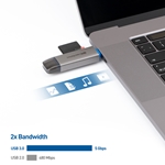 Cable Matters USB-A & USB-C Dual-Slot SD Card Reader