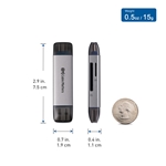 Cable Matters USB-A & USB-C Dual-Slot SD Card Reader